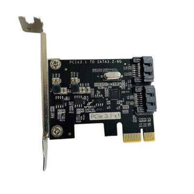 ROCKPro64 PCIe To Dual SATA-III Interface Card