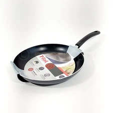 T-fal Total Non Stick' Frying Pan 12" Inch Thermo-Spot Heat Indicator Blue New