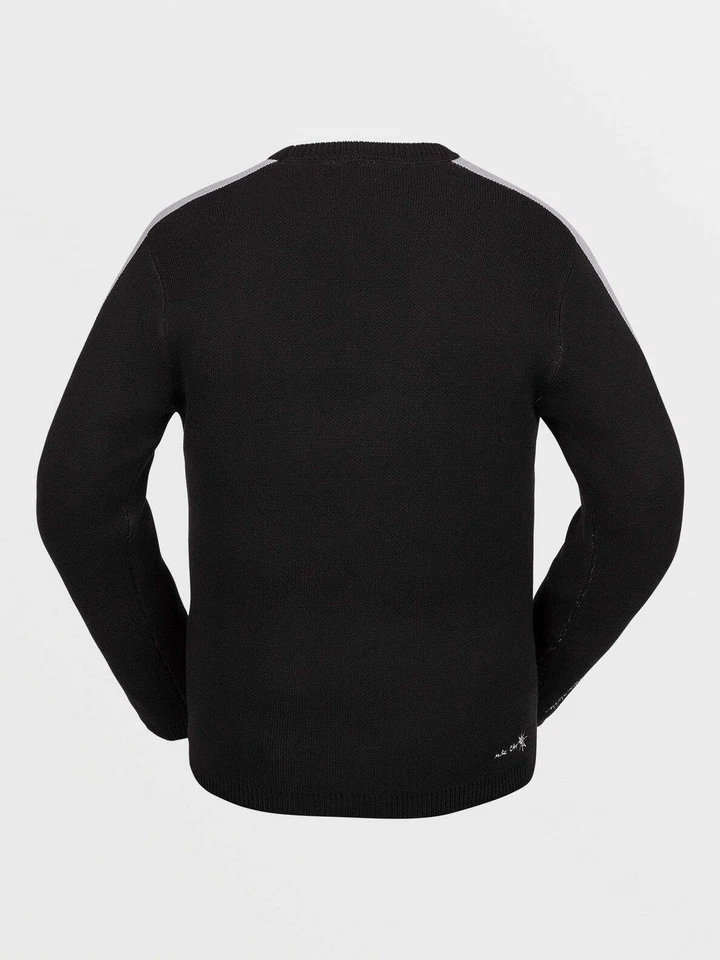 Volcom Ravelson Strick Pullover (schwarz) - Bild 3 von 3