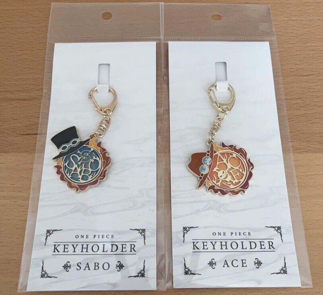ONE PIECE Ace Sabo Mugiwara Store Limited Symbol Motif Key ONE PIECE Ace Sabo Mugiwara Store Limited Symbol Motif Key