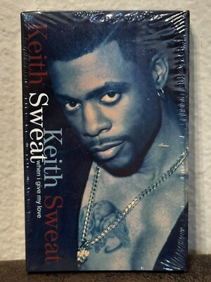 Rare! 1994 VTG KEITH SWEAT When I Give My Love Single CASSETTE