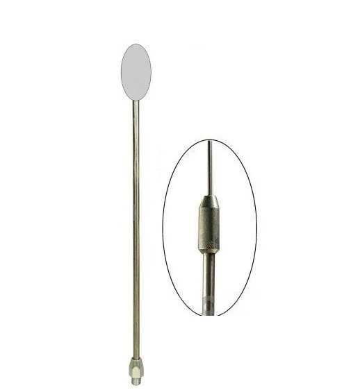 KAMSAT CB ANTENNA TANK WHIP 1/4 WAVE 9FT OMNI DIRECTIONAL STAINLESS STEEL