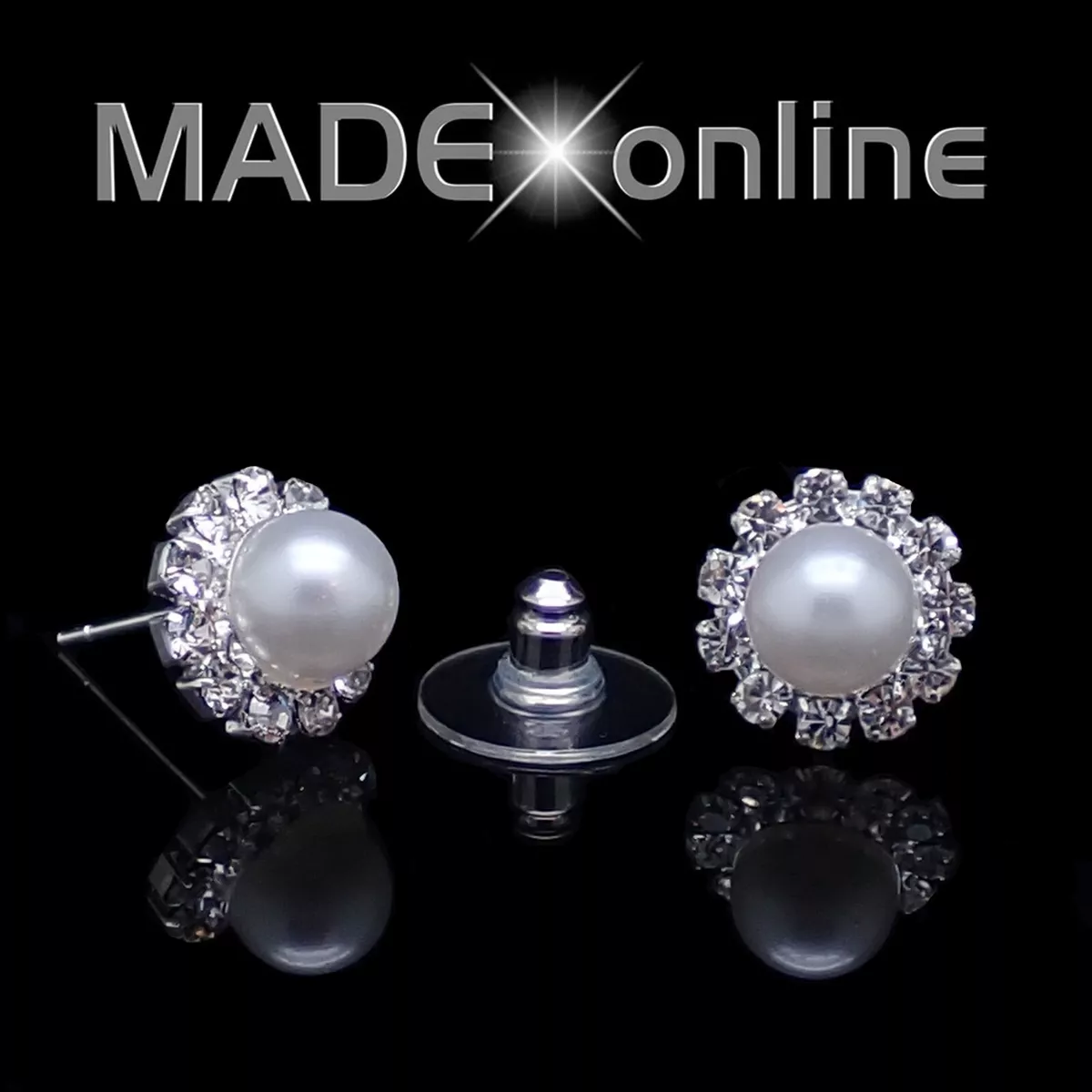 Small silver earrings online clearance
