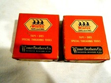 Winter Taps Dies lot 21 in Original Boxes