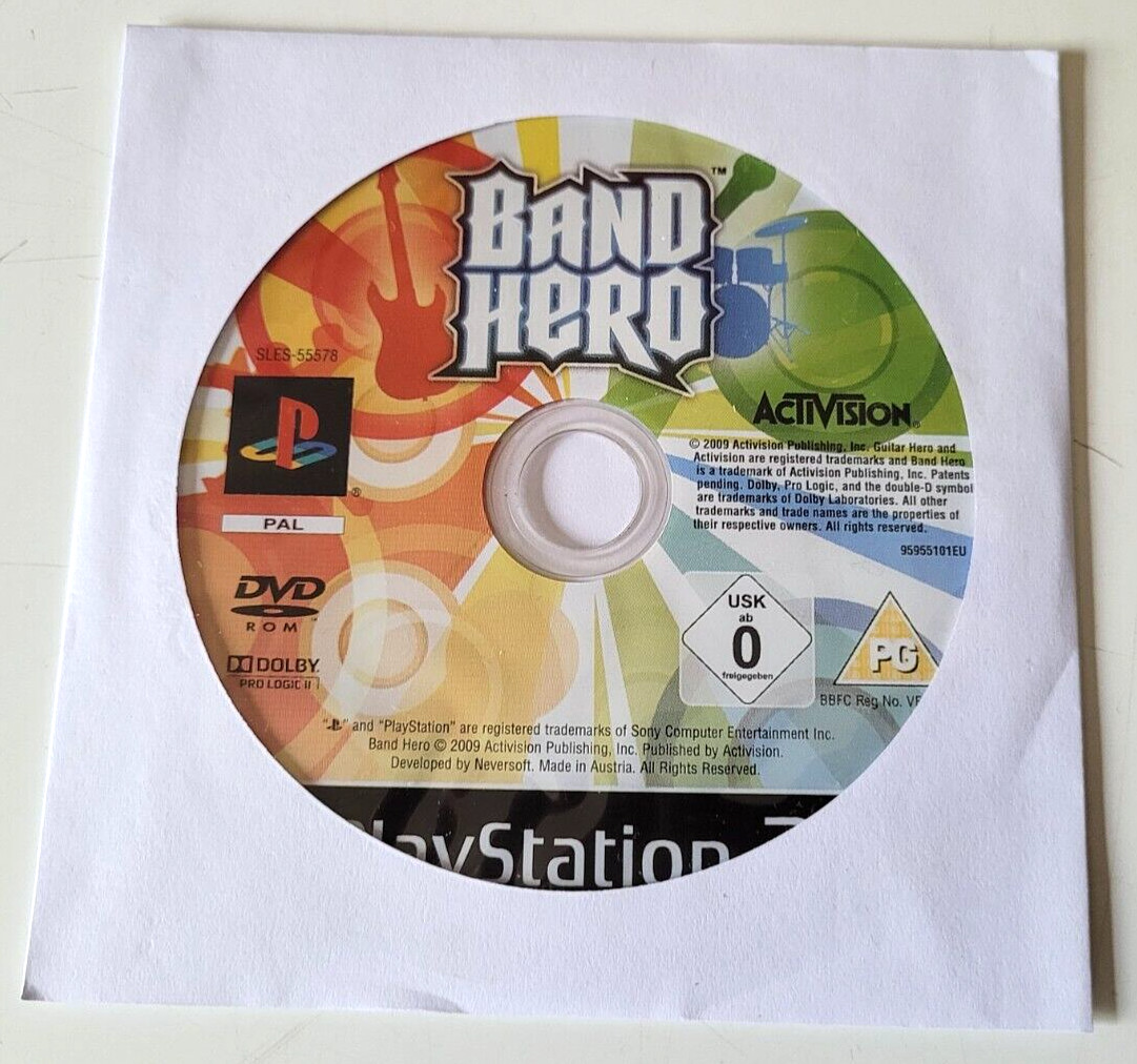**CD Seul** - Band Hero - PlayStation 2 PS2 - PAL