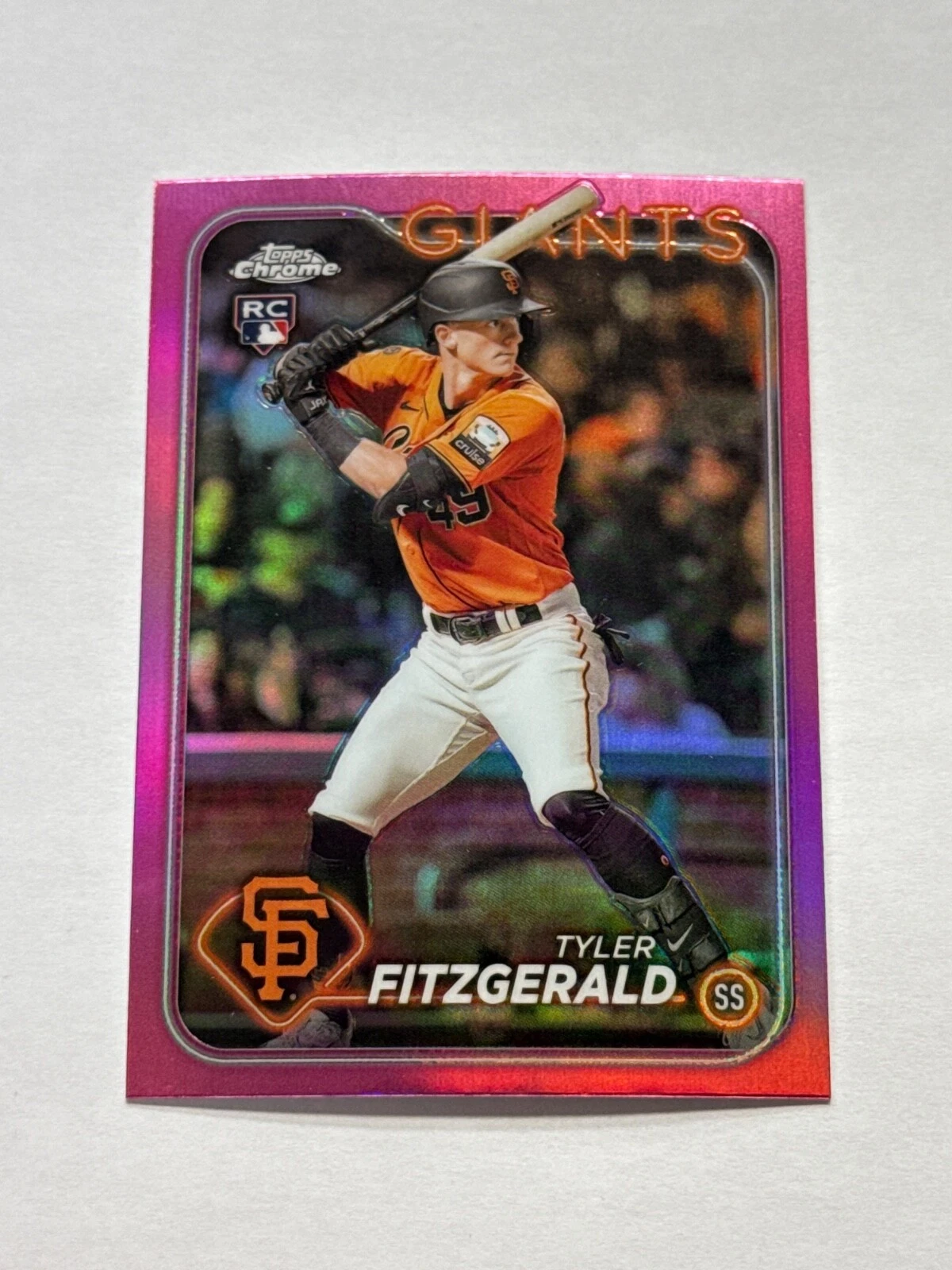 Tyler Fitzgerald trading card