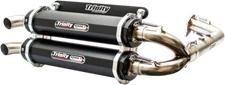 TRINITY RACING Stage 5 Exhaust Systems TR-4153D-BK