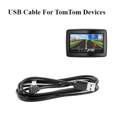 Câble Mini USB 5m Pour GPS TomTom - Charge Rapide 2.4A (520, 530, Start, ONE Series)