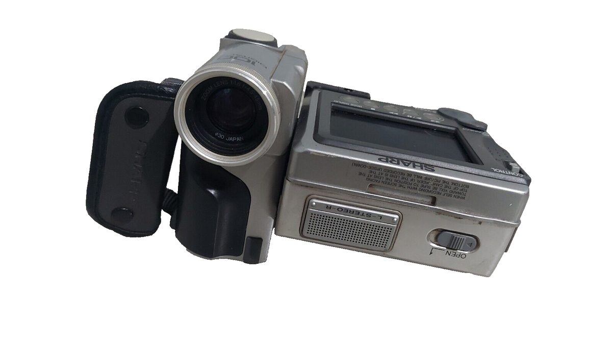 Vintage Sharp VL-SD20U Digital Viewcam Camera Camcorder, no