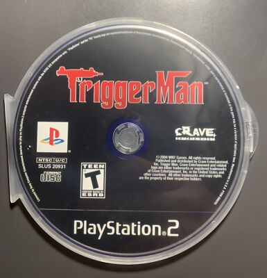 TriggerMan PS2 Disc Only Sony PlayStation 2 PS2 TESTED
