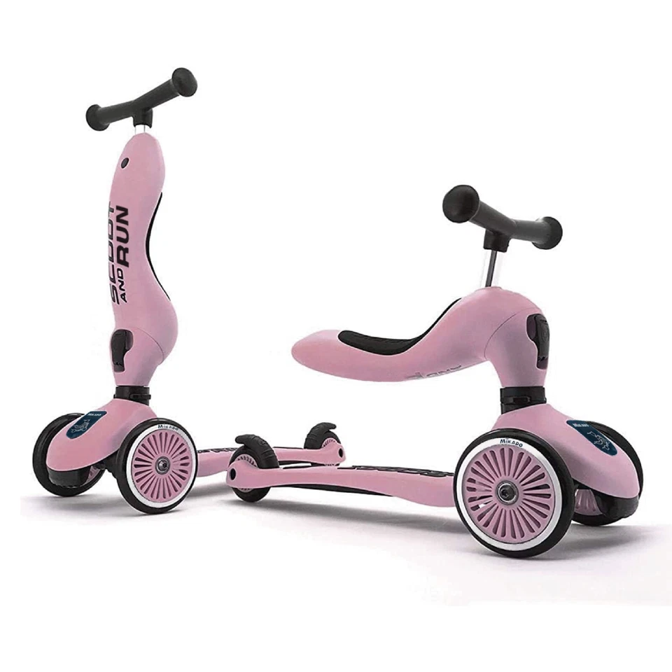 Gesar Monopattino e Triciclo 2 in 1 Trasformabile Mikado BAMBINI - Da 1 a 5 anni - Immagine 3 di 4