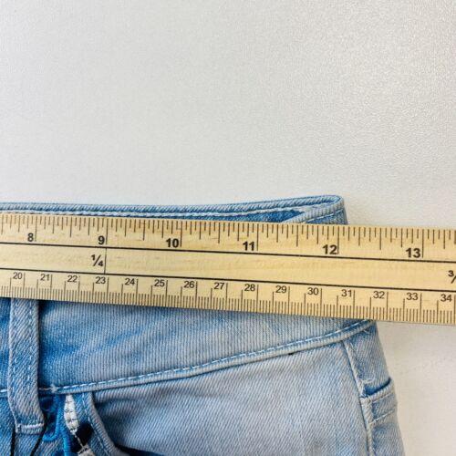 DESIGUAL Women Blue Slim Fit Ankle Zip Jeans Size W24 UK 6 IT 38 - Picture 12 of 15