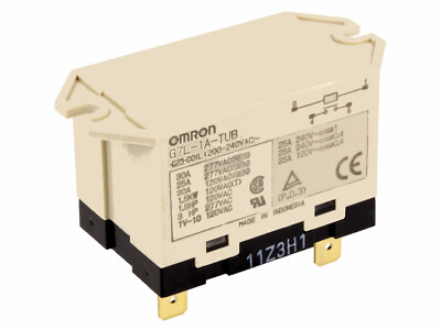 Relais Omron G7L-2A-TUB-230AC - DPST-NO 230VAC 25A, Neuf, Applications Industrielles