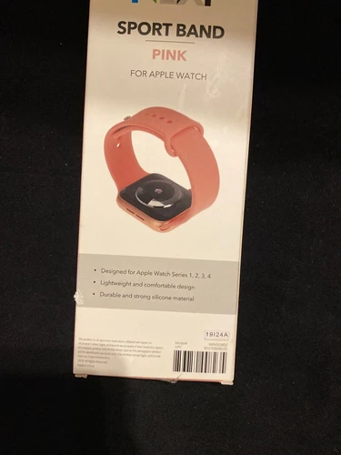 NEXT - Sport Band Watch Strap for Apple Watch® 38mm and 40mm - Pink - Picture 5 of 6