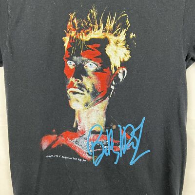 Vintage Billy Idol Rebel Yell Tour Heavy Cotton Black S-4XL Shirt DI100