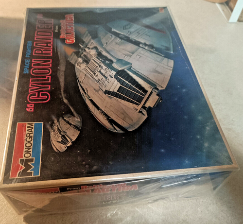 Battlestar Galactica Cylon Raider Kit Monogram Bandai 1981 - Foto 6 di 9