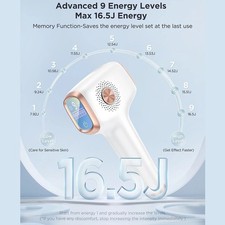 INNZA IPL Hair Removal Device Ice Cooling 999999 Flashes Painless Laser Women