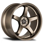 (1) 17x8 +35 Avid 1 AV-28 5x114.3 Matte Bronze Wheel