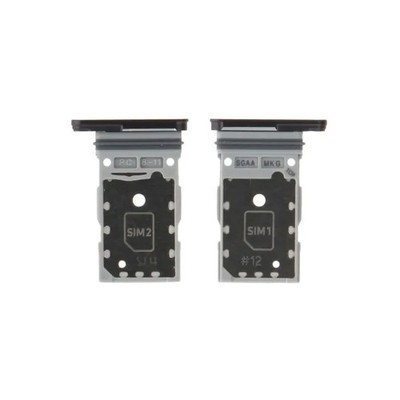 OEM SIM Karten Tray für Samsung Galaxy S23 FE ? Schwarz ? Dual SIM + SD