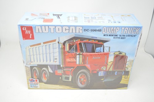1/24 AMT Autocar DC-9964B Muldenkipper Modellbausatz Retro Deluxe Neu Sealed