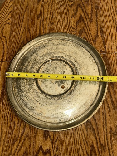 Antique Regulator Time Only Clock Dial Pan - Picture 2 of 6