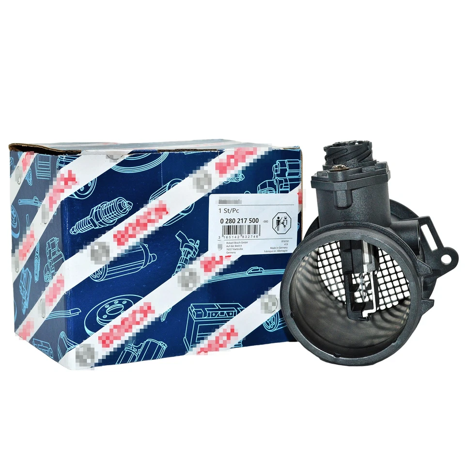 0280217500 Sensor de flujo de masa de aire para Mercedes Benz C280 E320 S320 Bosch 1993-1999 Foto 2 de 4
