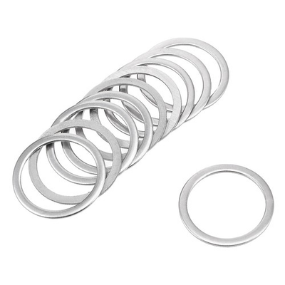 #ad #ad 50Pcs 16mm x 20mm x 0.8mm 304 Stainless Steel Flat Washer for Screw Bolt $13.85