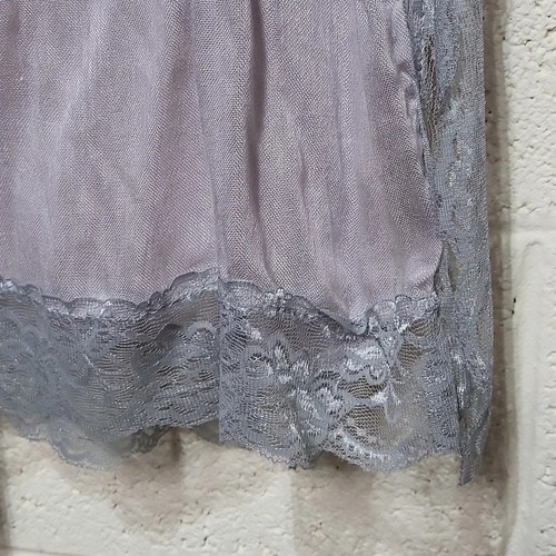 Light Grey Scarf with lace trim NWT Charming Charlie's - Picture 3 of 6