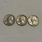 “Wow Nice 1957-D Washington Quarters  lot of (3) “Silver”