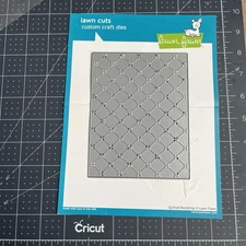 Lawn Fawn Cuts Custom Craft Die LF1625 Quilted Backdrop Embossing Cardmaking