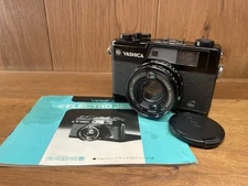 *Exc+5* Yashica Electro 35 GX Black Rangefinder Camera 40mm F/1.7 Lens From JPN
