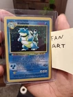 Pokémon TCG FAN ART Blastoise 1st Edition Holo Collectors Edition