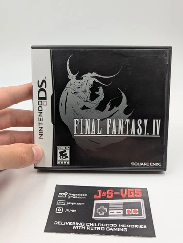 Final Fantasy IV Nintendo DS Authentic OEM CIB Complete in Box #2
