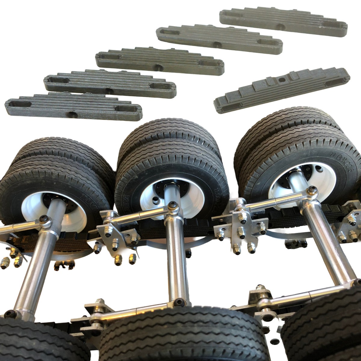 Aggiornamento Sospensioni RC4WD Lowboy Per Rimorchio Tamiya 1/14 - Fascio Di Balestre (WOP)