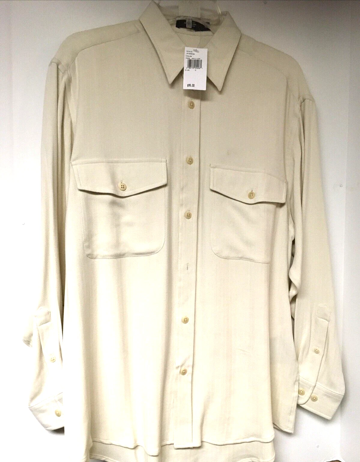 Johnnie Walker Shirt Mens,100% Silk, Button Up,Assorted Sizes, machine wash