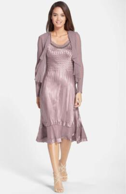 Komarov Embellished Tiered A-Line Dress & Jacket -Size Medium | eBay Komarov Embellished Tiered A-Line Dress & Jacket -Size Medium | eBay