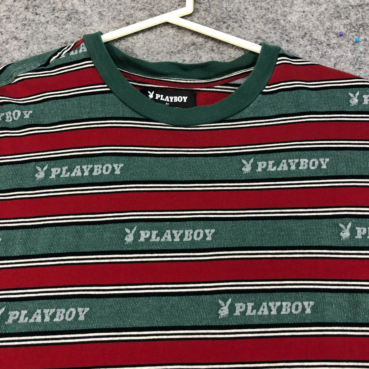 Striped playboy best sale shirt