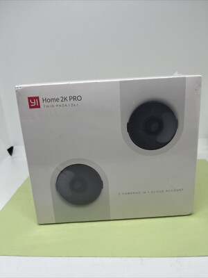 YI Pro 2K(3MP) 2 Stücke,Ip Kamera Wifi Überwachungskamera mit Bewegungserkennung