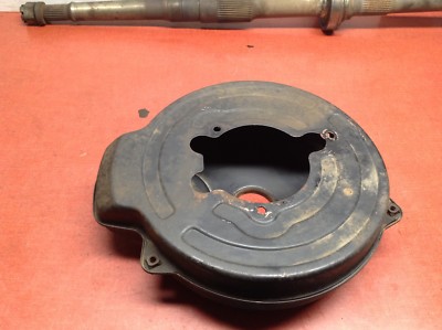 1984 84 YAMAHA TRI MOTO 200 E 200E REAR ROTOR DISC GUARD COVERS