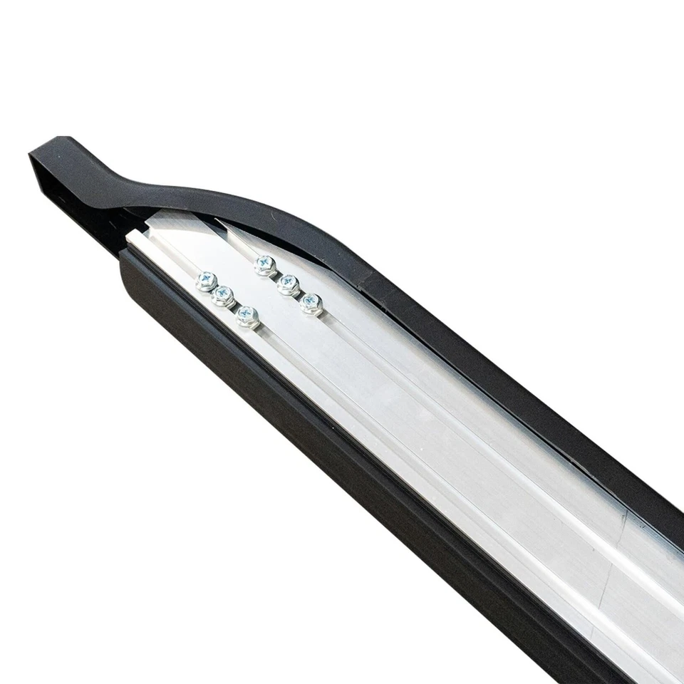 FOR KIA SPORTAGE 2023+ OEM STYLE ALUMINIUM PAIR RUNNING BOARDS SIDE STEPS BLACK - Image 3 of 4