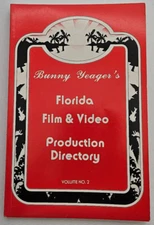 Bunny Yeager Estate 1989 Florida Film & Video Production Directory Vol. 2