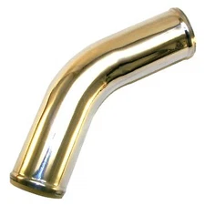 1.5" (38mm) Aluminum pipe 45 degree 1' (30.5cm) section intake/intercooler