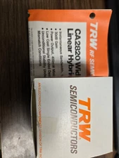 TRW Semiconductors CA2820 Wide Bandwidth Linear hybrid Amplifier - New Old Stock