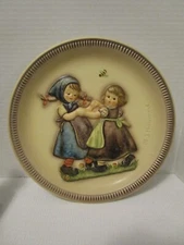M. J. Hummel Anniversary 2nd Edition Plate ~ Spring Dance ~ 1980 Goebel No Box