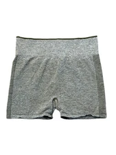 Seamless High-Waist Tummy Control Shaper Shorts XL/16-18 Gray