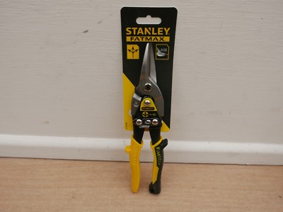 Stanley FatMax 10'' LUFTFAHRTSCHERE MITTIG GERADER SCHNITT 2 14 563