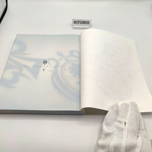 Fate Grand Order Material vol. 5 libros de arte FGO armas de personajes tipo luna Japón - Imagen 7 de 23