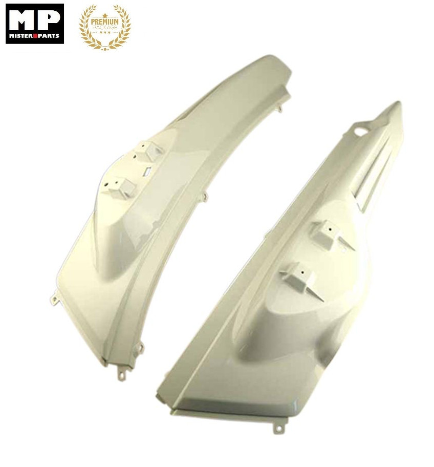 Carenage MBK Stunt arriere pour remplacer des coques rayees blanc