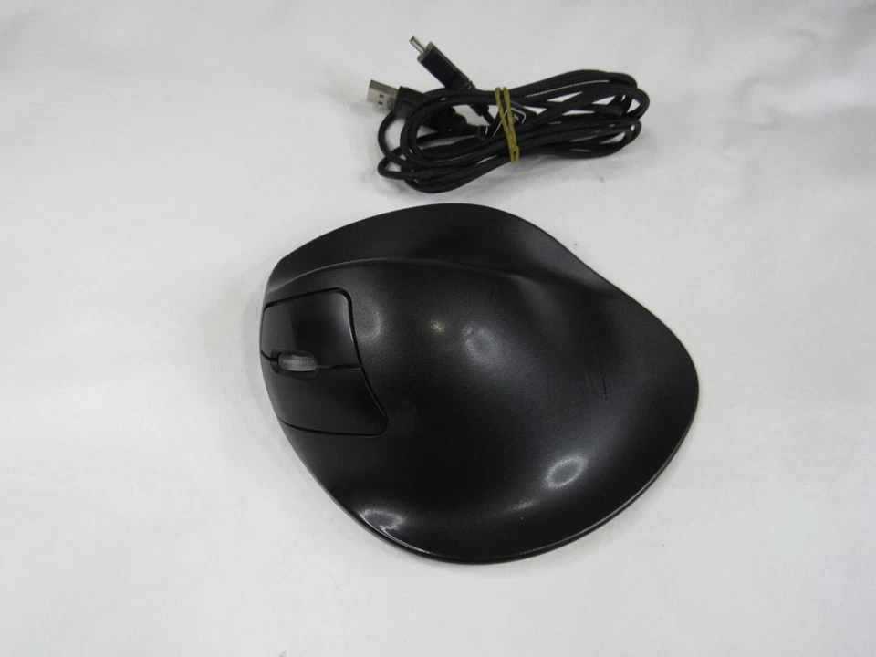 Works Hippus LM2UL Wireless Light Click HandShoe Mouse Left Hand - Black - Med - Image 2 of 4