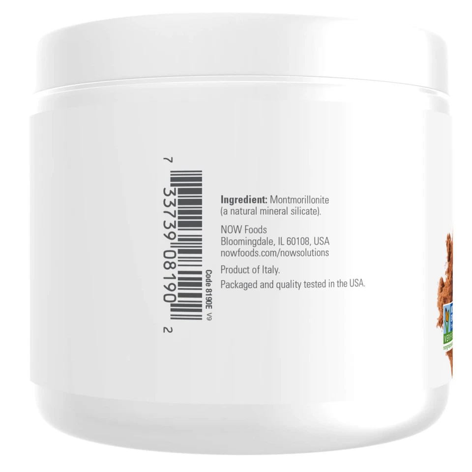 2x NOW 100% Mediterranean Red Clay Powder 6 oz 170g Facial Detox USA Made - Image 4 of 4